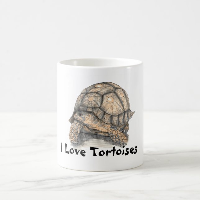 I Love Tortoises mug (Center)