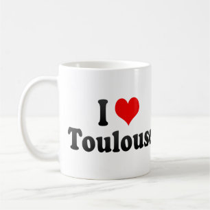 I Love Toulouse, France Coffee Mug