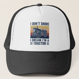 i love tractors T-shirt Trucker Hat