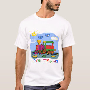 I Love Trains T-Shirt