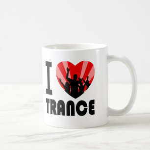 I love Trance Dancers design Coffee Mug