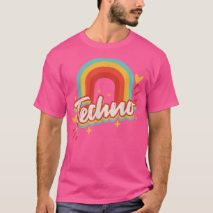 I Love Trance Edm Electric Dance Music Lgbt Rainbo T-Shirt