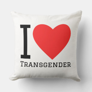 I love transgender cushion
