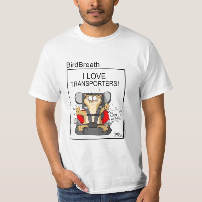 I Love Transporters T-Shirt (Front)