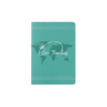 I love travelling Passport Holder