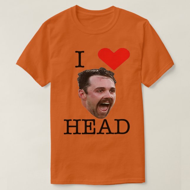 I Love Travis Head T-Shirt (Design Front)