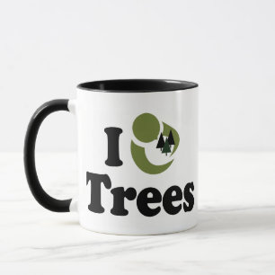 I Love Trees Mug