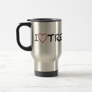 I Love Trekking Travel Mug