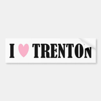 I Love Trenton Bumper Sticker