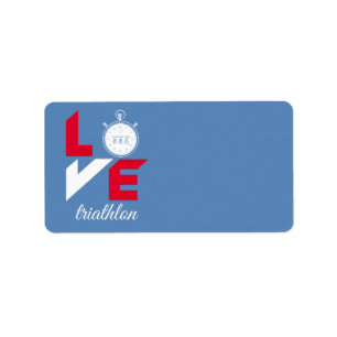 I love triathlon label