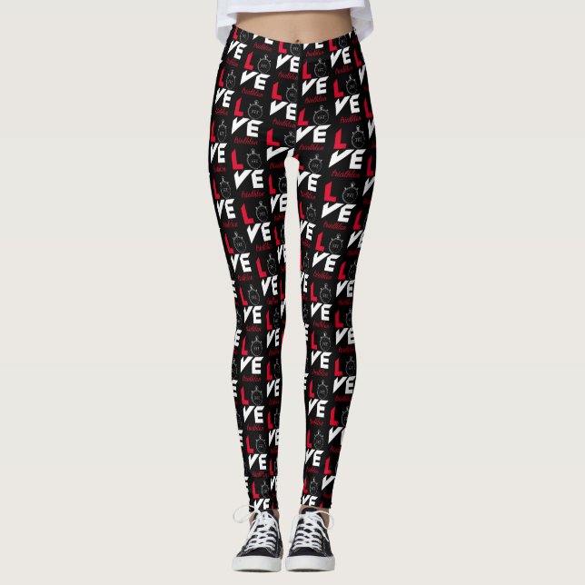 I love triathlon leggings (Front)