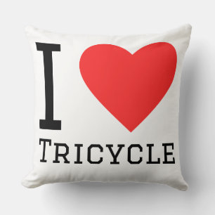 I love tricycle  cushion
