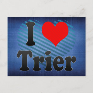 I Love Trier, Germany Postcard