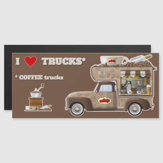 I Love Trucks (COFFEE Trucks) magnet