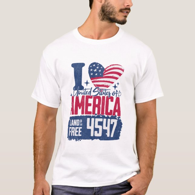I Love Trump 4547 T-Shirt (Front)
