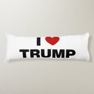 I Love Trump Body Cushion