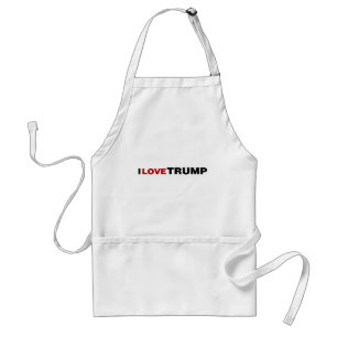 I Love Trump Standard Apron