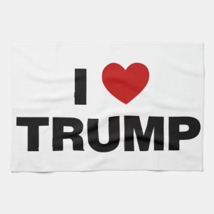 I Love Trump Tea Towel