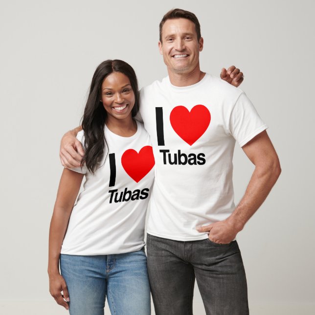 i love tubas T-Shirt (Unisex)