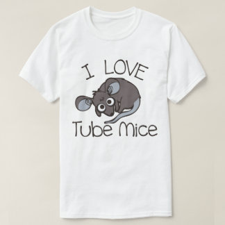 I Love Tube Mice London Underground Cute T-Shirt