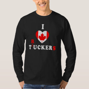 I Love Tucker Funny Trucker Freedom Convoy 2022 Me T-Shirt