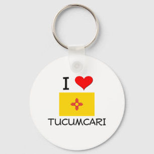 I Love Tucumcari New Mexico Key Ring