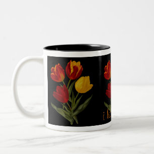i love tulip mug