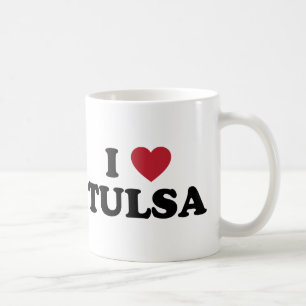 I Love Tulsa Oklahoma Coffee Mug
