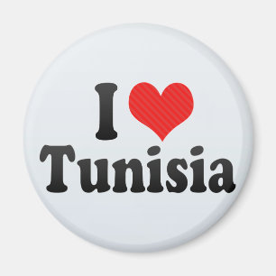I Love Tunisia Magnet