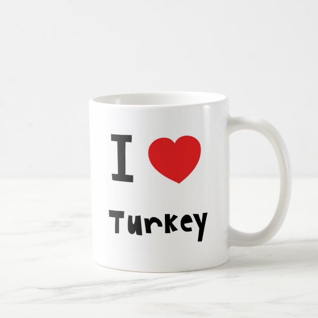 I love Turkey mug (Right)