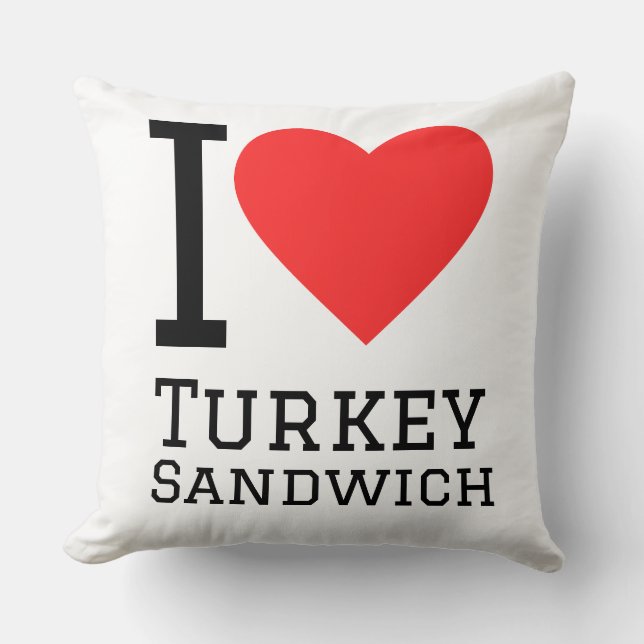 I love turkey sandwich cushion (Front)