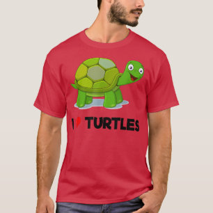 I Love Turtles   Heart Turtles Tee 