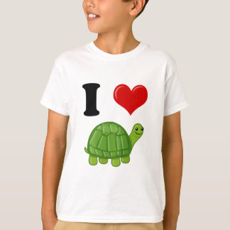 I Love Turtles T-Shirt