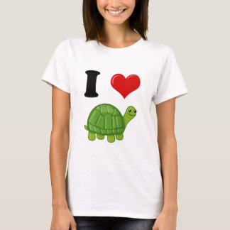 I Love Turtles T-Shirt