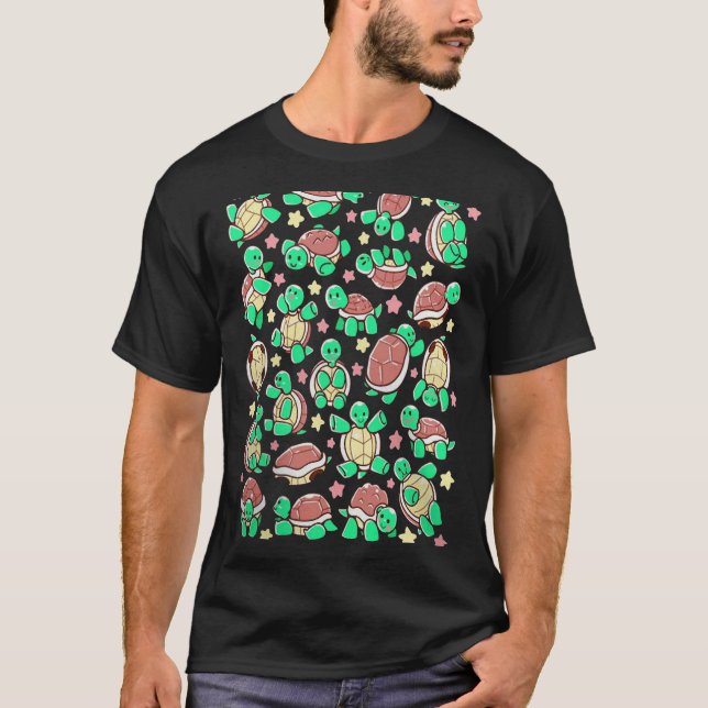I Love Turtles T-Shirt (Front)