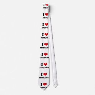 I love Typhoons Tie