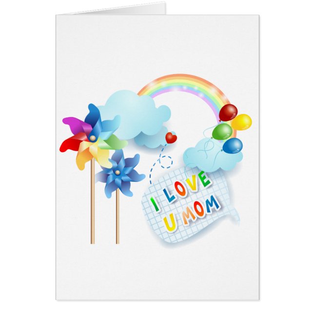 I love U mum (Front)