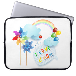 I love U mum Laptop Sleeve