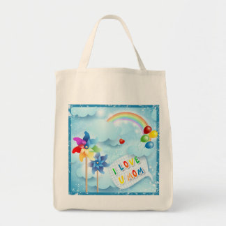 I love U mum Tote Bag