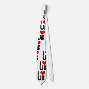 I Love UB Tie