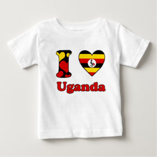 I love Uganda Baby T-Shirt