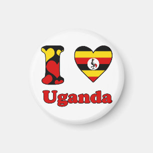 I love Uganda Magnet