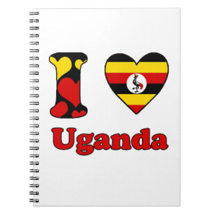 I love Uganda Notebook
