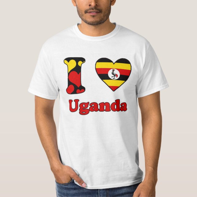 I love Uganda T-Shirt (Front)