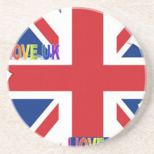 I LOVE UK COASTER