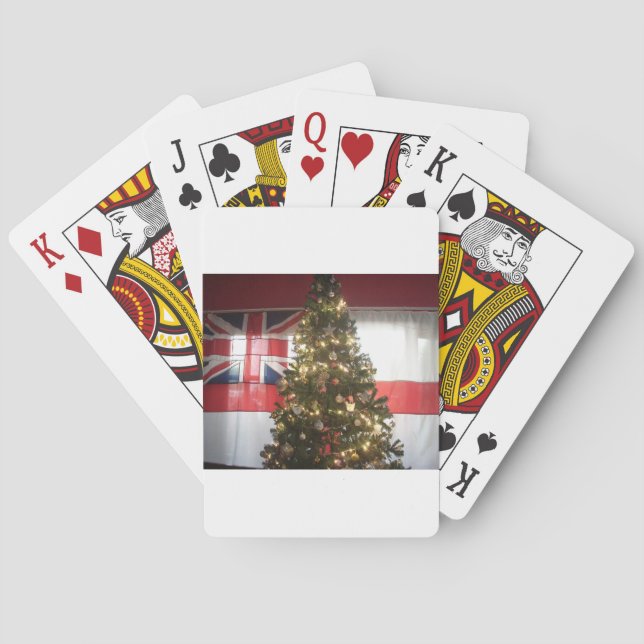 I Love UK Time Playing Cards (Back)