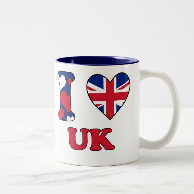 I love UK Two-Tone Coffee Mug (Right)
