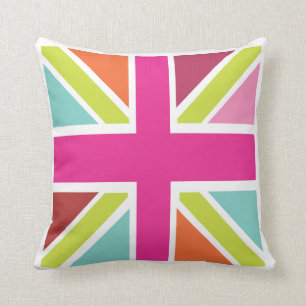 I love UK - Union Jack Cushion