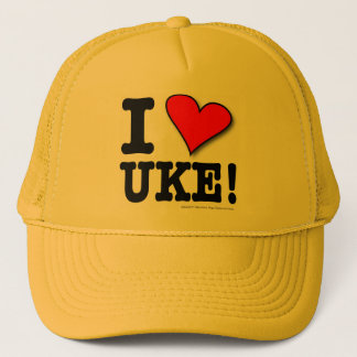 I LOVE UKE Designer Cap