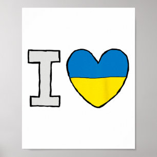I Love Ukraine Poster